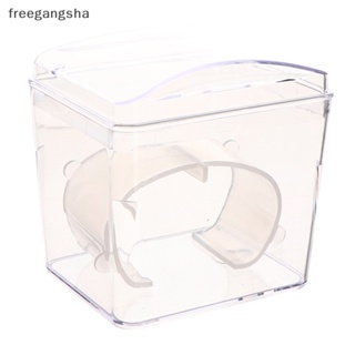 [FREG] Watch Display Holder Portable Rack Jewelry Packaging Storage Plastic Watch Storage Organizer Jewelry Protective Box FDH