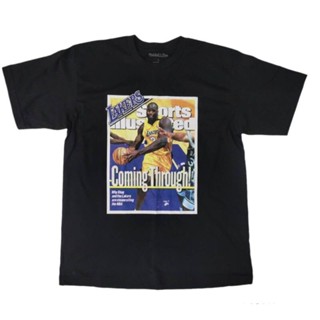 ผู้ชาย เสื้อยืด shaquille oneal la laker basketball เสื้อทัวร์สกรีนลาย