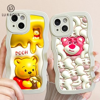 OPPO Realme C33 C55 C35 Realme 10 4G Realme C21Y C25Y Realme C15 C25 C25S 5S 5I 6I 9I C3 C2 Narzo 50A Prime Realme V23 5G Narzo N55 เคสซิลิโคนลายหมีพูห์ลายหมีพูห์น่ารัก