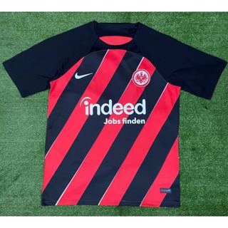 เสื้อกีฬาแขนสั้น ลายทีมชาติฟุตบอล Frankfurt 2023-24 ทรงหลวม