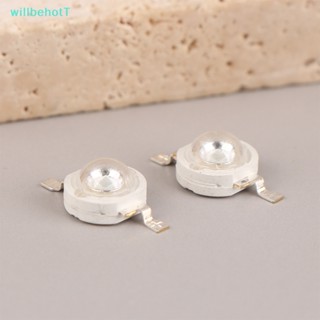 [WillbehotT] ชิปหลอดไฟ LED 3W 460-465nm 3W พลังงานสูง สีฟ้า สไตล์ไต้หวัน 10 ชิ้น