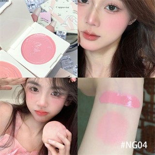 [พร้อมส่ง] Cappuvini Cream Blush Whitening Naturally Brighten Students Cheap Matte Girly Blush Cream