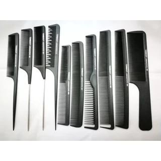 หวีซอยผม Toni&Guy หวีซอย หวีรองตัด สำหรับเสริมสวย บาร์เบอร์ สีดำ