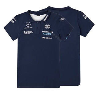 F1 เสื้อโปโลแขนสั้น คอปก ระบายอากาศ ใส่สบาย แฟชั่นฤดูร้อน สําหรับผู้ชาย 2023