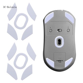 【PC】สติกเกอร์ติดขาเมาส์เล่นเกม ทรงกลม สีขาว สําหรับ Darmoshark M3 2 ชุด