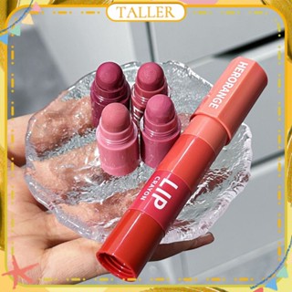 ✧Ready Stcok Herorange ลิปสติกผสมมินิสี่สี Matte Velvet Multi-color Crayon Lipstick Pen Set High Color Rendering Long Lasting Student Lip Makeup 2 Colors TALLER