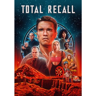 Total Recall คนทะลุโลก (1990,2012) DVD หนัง มาสเตอร์ พากย์ไทย