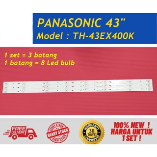 Th-43ex400k / TH43EX400K / 43EX400K Panasonic แบ็คไลท์ทีวี LED 43 นิ้ว (ใหม่ 100%)