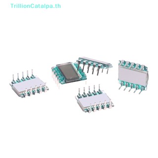 Trillioncatalpa แผงหน้าจอดิจิทัล LCD 3.0V 10PIN TN 3 หลัก TH