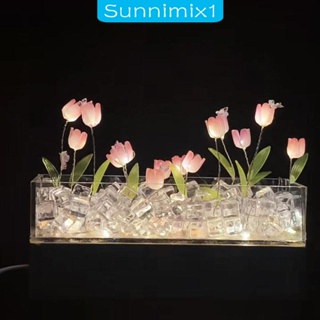 [Sunnimix1] โคมไฟกลางคืน ขนาดเล็ก สําหรับโต๊ะกาแฟ ข้างเตียง โรงแรม