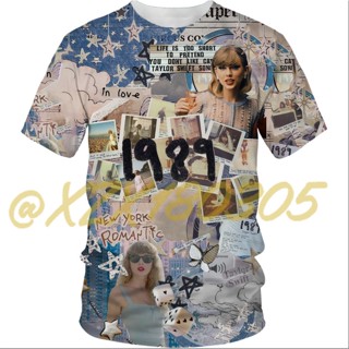 พร้อมส่ง เสื้อยืด พิมพ์ลาย Taylor Swift Fans ของขวัญ 2023 01