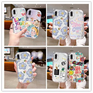 เคส samsung a10 เคสโทรศัพท์มือถือแบบใส ลายครีม สําหรับ samsung a10