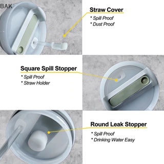 Bak จุกซิลิโคน กันรั่วซึม เข้ากันได้กับ Stanley Cup 1.0 BA 3 ชิ้น