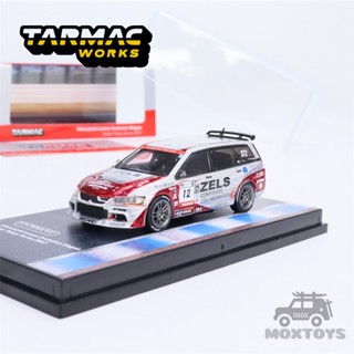 โมเดลรถยนต์ Tarmac Works 1:64 Lancer Evolution Wagon Super Taikyu Series 2007 ของเล่นสําหรับเด็ก