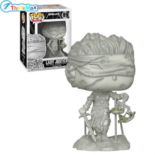 ฟิกเกอร์ไวนิล Funko Pop 89 Rocks Metallica Lady Justice ของเล่นสําหรับเด็ก