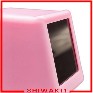 [Shiwaki1] นาฬิกาดิจิทัลอัจฉริยะ หน้าจอ LCD แสดงวันที่ อุณหภูมิ สําหรับบ้าน ห้องนั่งเล่น