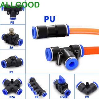 Allgoods ท่อเชื่อมต่อนิวเมติก พลาสติก Pu Pv Pk Pe Py Pm Sa