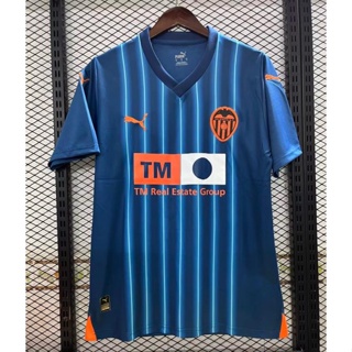 เสื้อกีฬาแขนสั้น ลายทีมชาติฟุตบอล Valencia jersey 2223 jersey S -4XL 2023-24