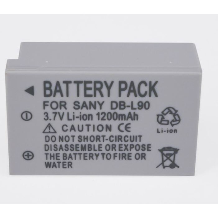 แบตกล้องซันโย SANYO DB-L90 ใช้กับกล้องรุ่น - Xacti VPC-SH1 - Xacti VPC-SH1BK - Xacti VPC-SH1EXBK - X