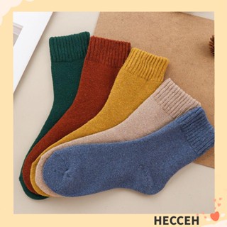 HECCEH Wool Socks Fashion Thicken Thermal Winter Warm