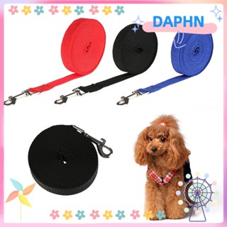 Daphs สายจูงสัตว์เลี้ยง สีพื้น 1.8 4.5 6 10 เมตร สําหรับฝึกเดิน