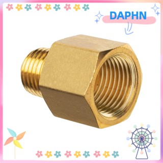 DAPHS อะแดปเตอร์ทองเหลือง 3/8 นิ้ว ตัวผู้ ทองแดงไฮดรอลิก เส้นผ่าศูนย์กลาง 1/2 นิ้ว ตัวเมีย สําหรับอินเตอร์เฟซ