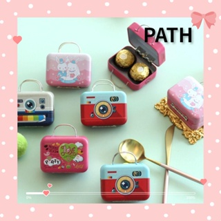 PATH กระปุกดีบุกอลูมิเนียม 5 แบบ โลหะ ขนาดเล็ก สําหรับใส่เครื่องสําอาง