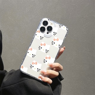 เคสโทรศัพท์มือถือ ซิลิโคนนุ่ม ลายเฮลโล คิตตี้ สีขาว สําหรับ Honor Play X9A X8A X7A X5 X6 X8 X7 X9 70 60 50 Pro