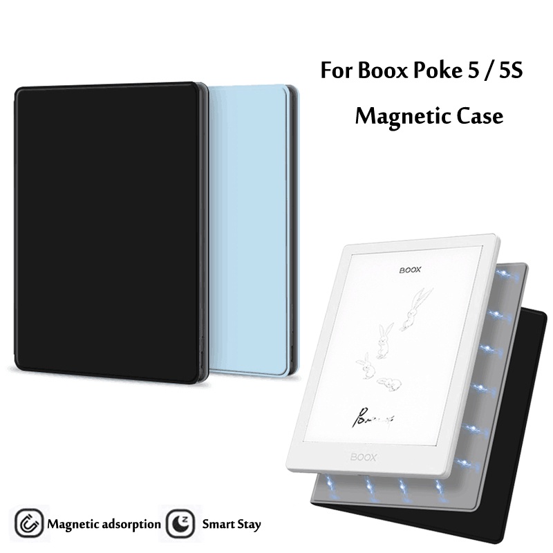 เคสแม่เหล็ก สําหรับ Onyx Boox Poke5 6 นิ้ว E-Book Reader Folio Cover with Auto Sleep/Wake Boox Poke 5S