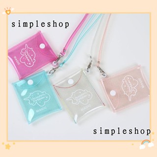 SIMPLE กระเป๋าใส่เหรียญ ช่องใส่บัตร อุปกรณ์เสริม สําหรับบ้าน