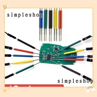 Simple ใหม่ คลิปหนีบไมโคร IC โปรแกรมเมอร์ สําหรับวิเคราะห์ตรรกะ SOP SOIC TSOP MSOP SSOP SMD