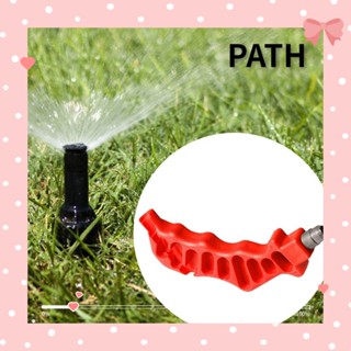 PATH อุปกรณ์เจาะรูท่อสปริงเกลอร์ พลาสติก สีแดง สําหรับรดน้ําในสวน