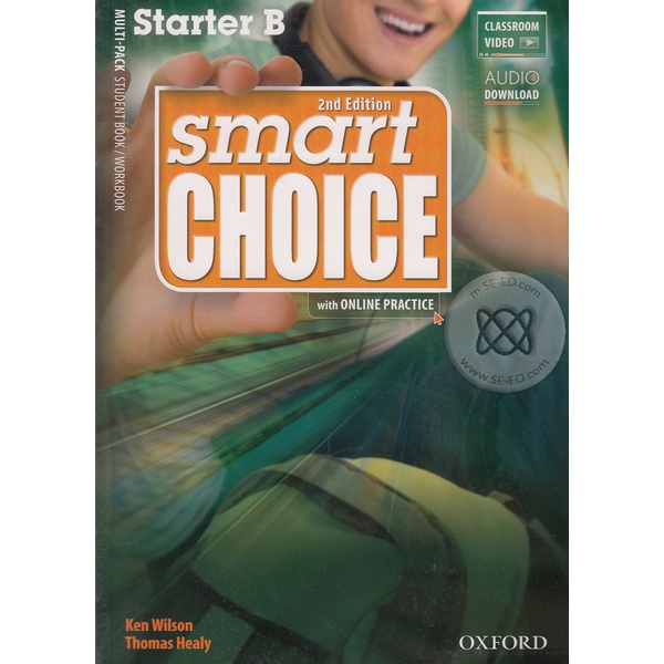 (Arnplern) : หนังสือ Smart Choice 2nd ED Starter B : Student's Book / Workbook +Online Practice (P)