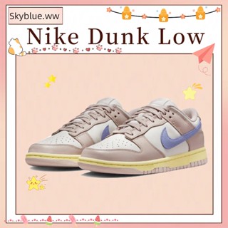 Sneakers Nike Dunk Low pink oxford ของแท้100%