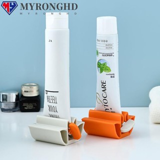 Myronghd เครื่องบีบยาสีฟัน หลอดพลาสติก ใช้ซ้ําได้ สําหรับใช้ในบ้าน