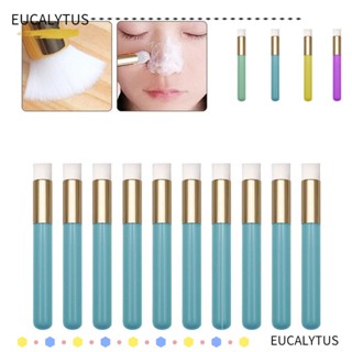 EUTUS แปรงทําความสะอาดจมูก ขนตา แบบมืออาชีพ แฟชั่นสําหรับผู้หญิง 10 ชิ้น