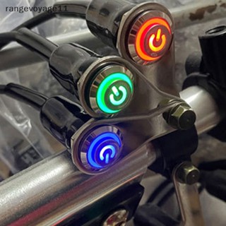 [Rangevoyage] สวิตช์ไฟตัดหมอก LED 12V กันน้ํา สําหรับรถจักรยานยนต์ [TH]