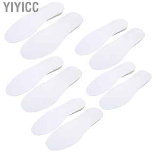 Yiyicc PU Sports Insoles  U Shaped Heel Athletic Shoe Inserts Shock Absorption High Elastic for Walking