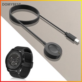 ❤ Domybest อะแดปเตอร์สายชาร์จ 1 เมตร สําหรับ Fossil Gen 6 5 4 Venture Explorist