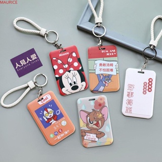 Maurice กระเป๋าใส่บัตรเครดิต ลายการ์ตูน Tom And Jerry Minnie น่ารัก สําหรับนักเรียน