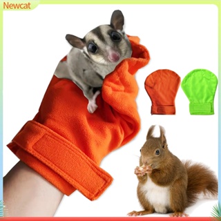 {Newcat} ถุงมือกันกัด ดูดซับน้ําได้ดี ให้ความอบอุ่น สําหรับสัตว์เลี้ยง หนูแฮมสเตอร์ เม่น