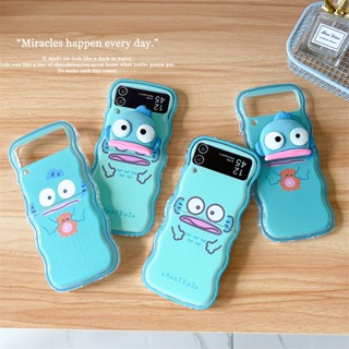 เคสโทรศัพท์มือถือ กันกระแทก ลายนางเงือก แฮนตัน สร้างสรรค์ สําหรับ Samsung Galaxy Z Flip 5 4 3 5G Z Flip 4