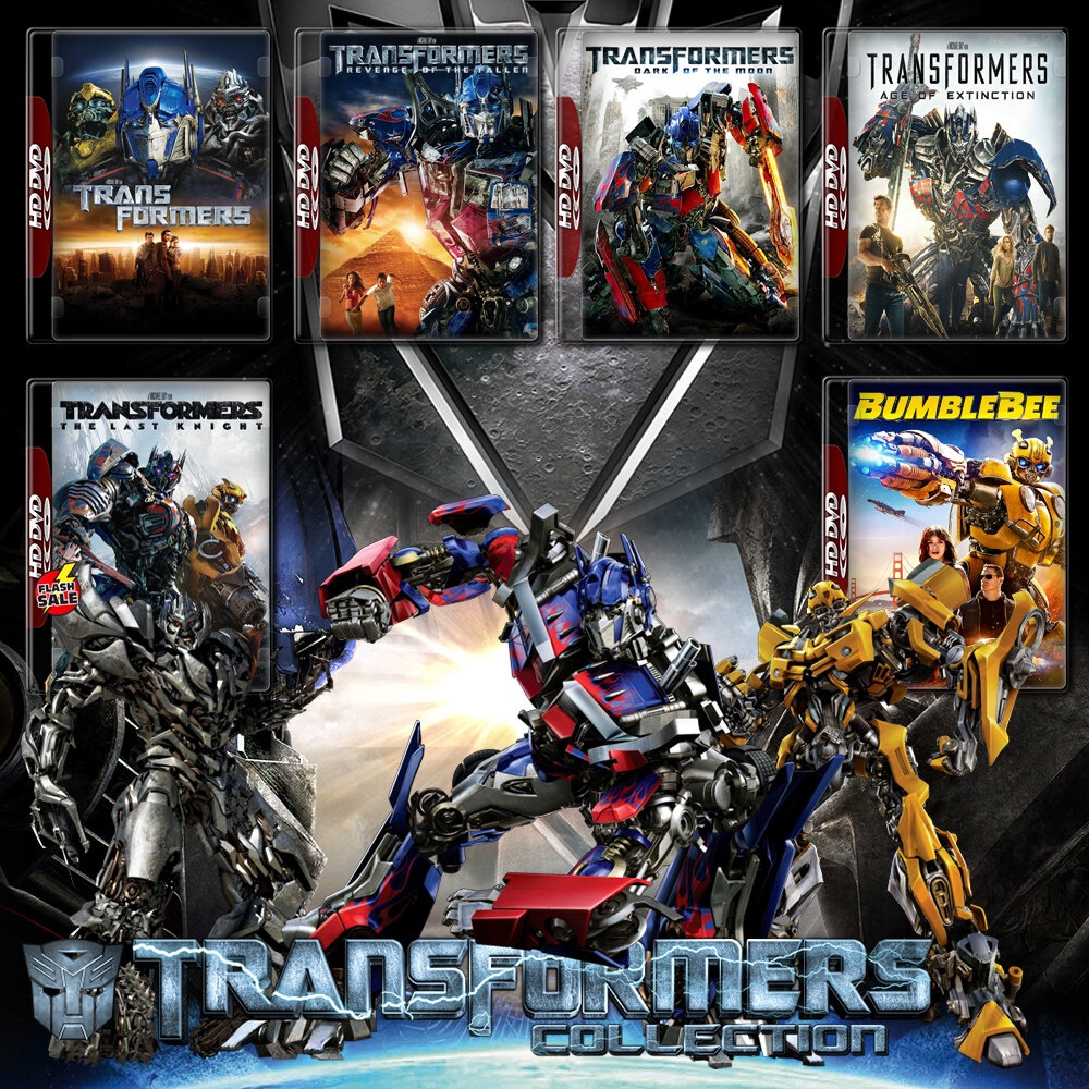 Bluray บลูเรย์ Transformers ทรานส์ฟอร์มเมอร์ส 1-5 Bluray หนังใหม่ มาสเตอร์ เสียงไทย (เสียง ไทย/อังกฤษ ซับ ไทย/อังกฤษ) Bl