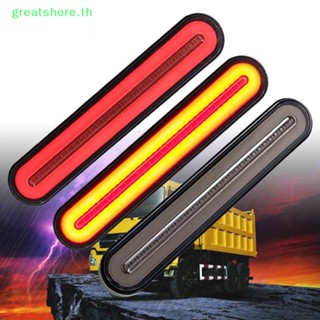 Greatshore 3 in 1 ไฟเบรกนีออน LED 12-24V สําหรับรถบรรทุก รถพ่วง