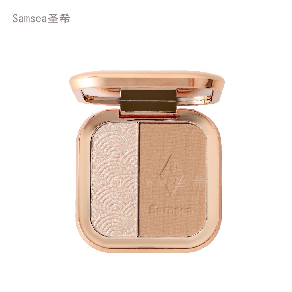 Samsea ไฮไลท์จมูก ควบคุมความมัน เพิ่มความสว่าง อย่างเป็นธรรมชาติ สําหรับใบหน้า และคอนทัวร์