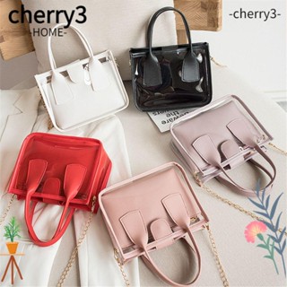 Cherry3 กระเป๋าสะพายไหล่ กระเป๋าถือ ขนาดเล็ก แฟชั่นสําหรับสตรี