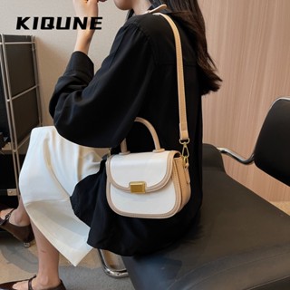 KIQUNE   กระเป๋าสะพาย ข้าง กระเป๋าผู้หญิงสะพายข้าง 2023 new  พิเศษ Korean Style Comfortable ทันสมัย L91TFSE 37Z230910