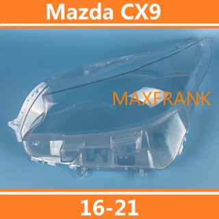 ฝาครอบไฟหน้ารถยนต์ สําหรับ MAZDA CX-9 CX9 16-21  HEADLAMP COVER  HEADLIGHT COVER  LENS HEAD LAMP COVER HEAD LIGHT COVER  ฝาครอบไฟหน้า / ฝาครอบไฟหน้าตรงรุ่น สำหรับ / ฝาครอบไฟหน้าสําหรับ / ฝาครอบเลนส์ไฟหน้า รถยนต์สําหรับ / เลนส์ไฟหน้า