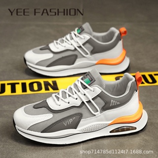 YEE Fashion รองเท้า ผ้าใบผู้ชาย ใส่สบาย สินค้ามาใหม่ แฟชั่น ธรรมดา เป็นที่นิยม ทำงานรองเท้าลำลอง 33z073102 สวยงาม Chic High quality Stylish D93D0BN 37Z230910