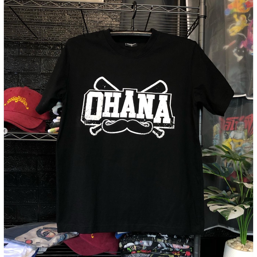 📦 พร้อมส่ง   OHANA 🖤  การเปิดตัวผลิตภัณฑ์ใหม่ T-shirt